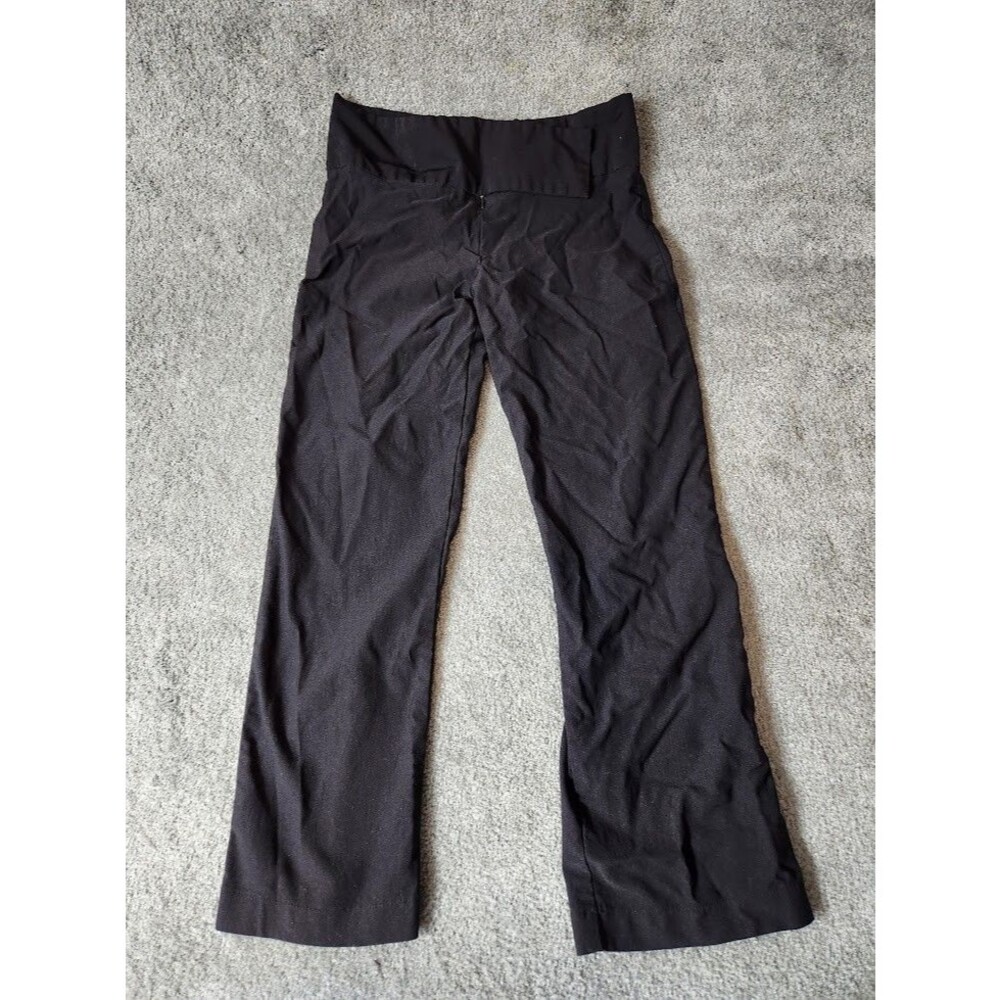 Anthropologie Women’s Capri Shorts Size 6 Black Casual Summer Stretch Style